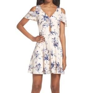 Ali & Jay Chasing Butterflies Cold Shoulder Dress